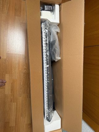 Teclado Yamaha EZ-220, soporte teclado y cubierta