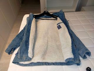 Cazadora vaquera Borreguera Hombre