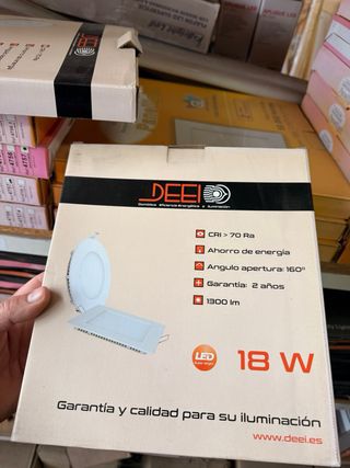 Downlight LED 18W luz neutra