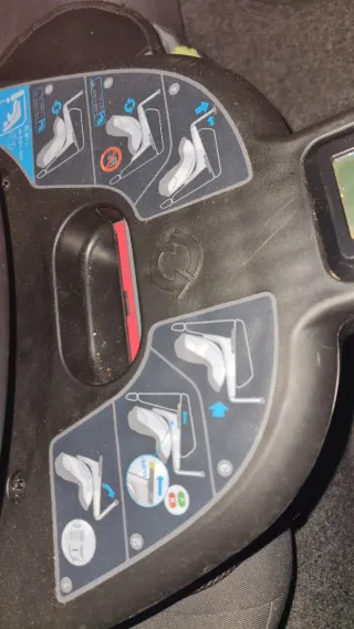 Silla de coche Be Cool roja y negra