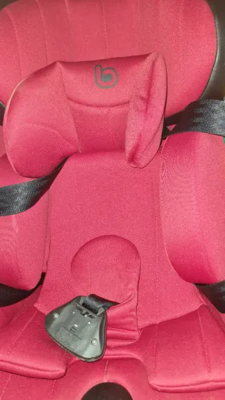 Silla de coche Be Cool roja y negra