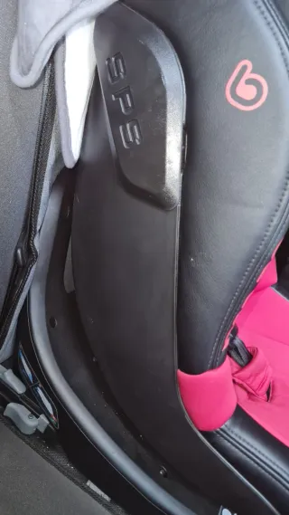 Silla de coche Be Cool roja y negra