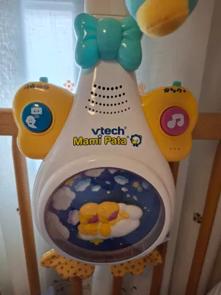 Móvil Cuna Vtech Mami Pata Melodías Sonidos pilas