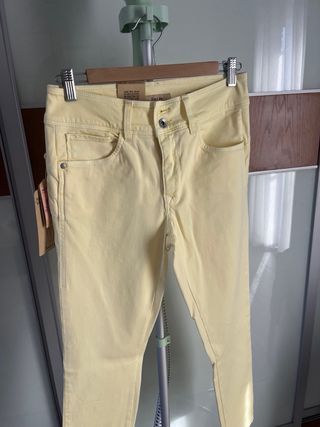 Calças Ganga Salsa Amarelas