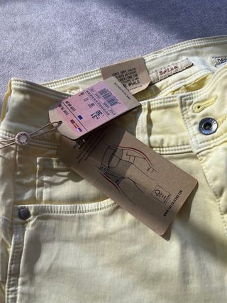 Calças Ganga Salsa Amarelas