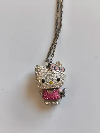 Pendientes y colgante Hello Kitty Swarovski