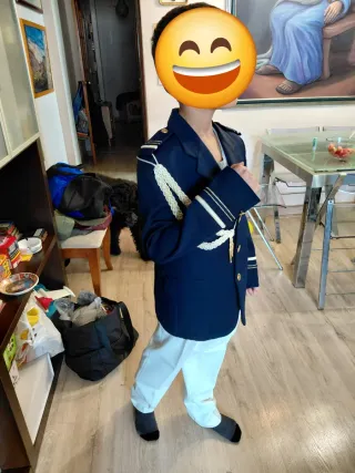 Traje de comunión almirante