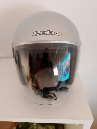 Casco Hebo Plata