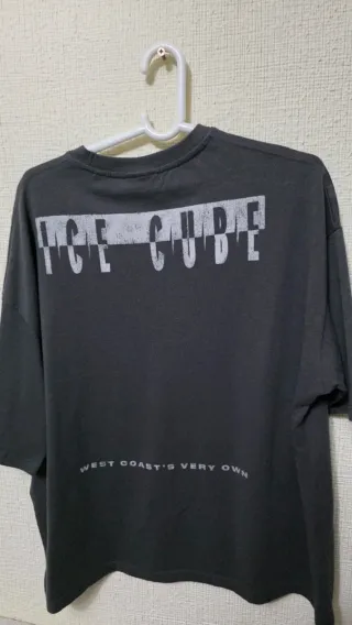 Camiseta Ice Cube Rapero Talla M Negra