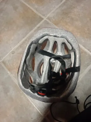 Casco bici infantil rojo