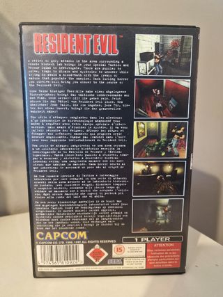 Resident evil sega Saturn