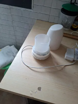 Humidificador Ambientador de color blanco