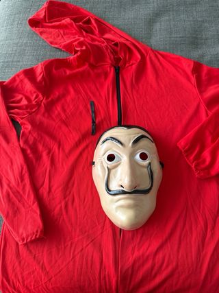 Disfraz Atracador Partilandia Talla M