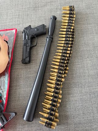 Disfraz Atracador Partilandia Talla M