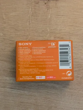 Cinta Mini DV Sony DVM60