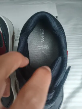 Zapatillas Geox Niños Azul Talla 32