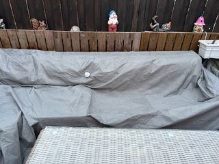 Set de muebles de jardín para 7 personas