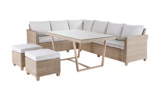 Set de muebles de jardín para 7 personas