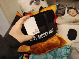 Bolso Moschino Negro Grande