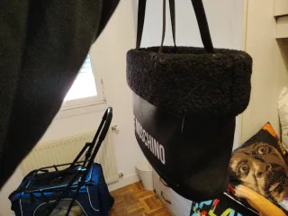 Bolso Moschino Negro Grande