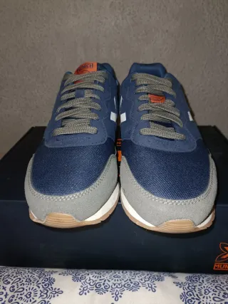 Zapatillas Munich Hombre Azul/Gris