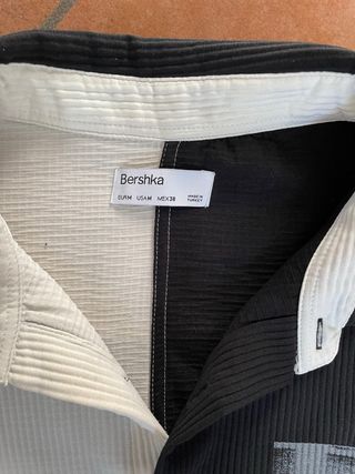 Camicia Bershka uomo bicolore