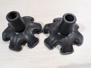Tacos para muletas/bastones 19mm 2 unidades.