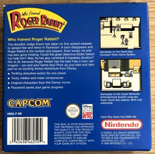 Gameboy - Who framed Roger Rabbit? - Completo