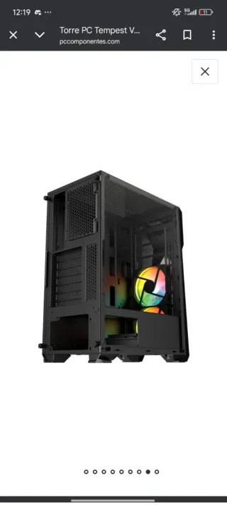 Caja PC Tempest RGB