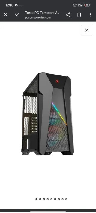Caja PC Tempest RGB