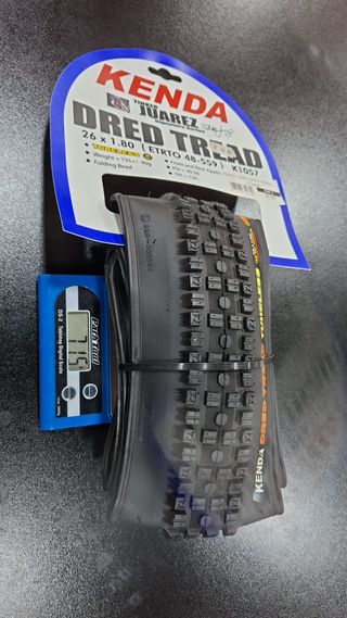 Pneu Kenda Dred Tread 26x1.80 TLR Preto Novo