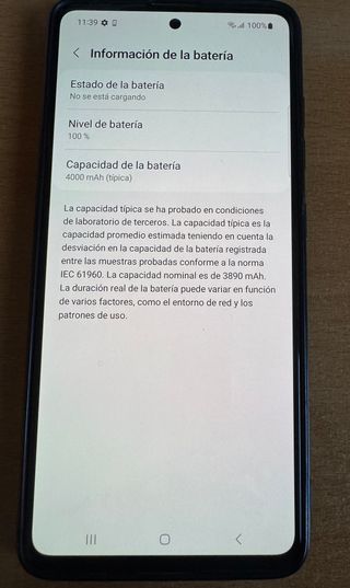 Samsung Galaxy A51 azul