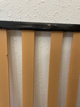 Somier de láminas metálico y madera 90x180