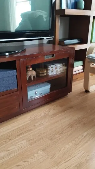 Mueble TV madera de Teka de Banak Importa