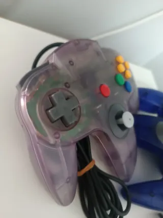 Pack Mandos Nintendo 64. Translúcidos. Funtastic.