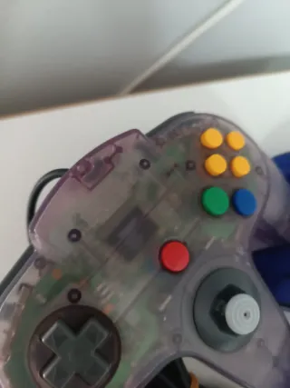 Pack Mandos Nintendo 64. Translúcidos. Funtastic.