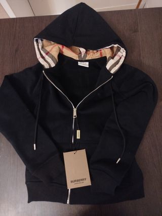 Sudadera Burberry con cremallera