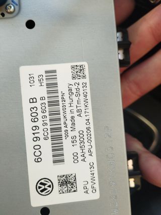 Radio Pantalla VW Polo 2017