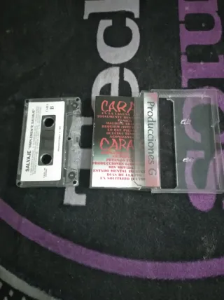 Cassette Rap -Salvaje- maqueta 90s original