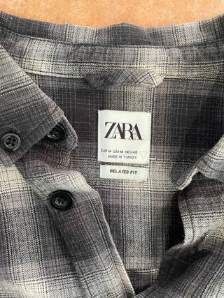 Camicia a quadri Zara
