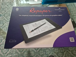 Tableta gráfica dibujo Repaper Faber-Castell nueva