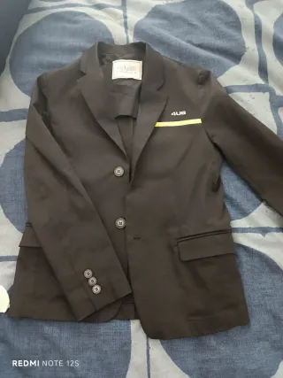 Blazer nero 4US Kids Cesare Paciotti 10 anni