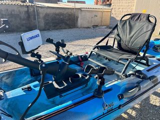 Kayak de Pesca Longwave Propell con Pedales