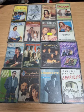Lote Cintas Cassette Variadas Música Española