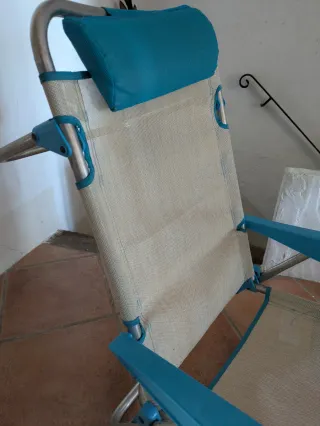 Sillas plegables camping playa