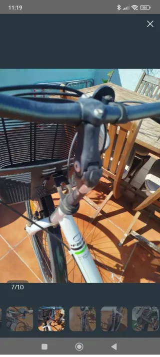 Bicicleta Paseo Orbea Blanca