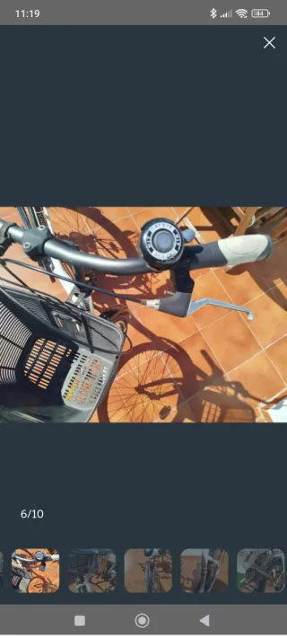 Bicicleta Paseo Orbea Blanca