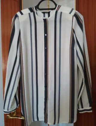 Blusa Antea Talla 38 Rayas Verticales