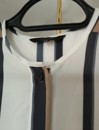 Blusa Antea Talla 38 Rayas Verticales