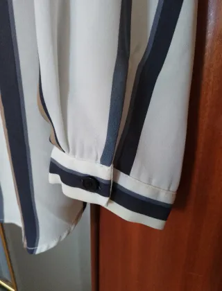 Blusa Antea Talla 38 Rayas Verticales